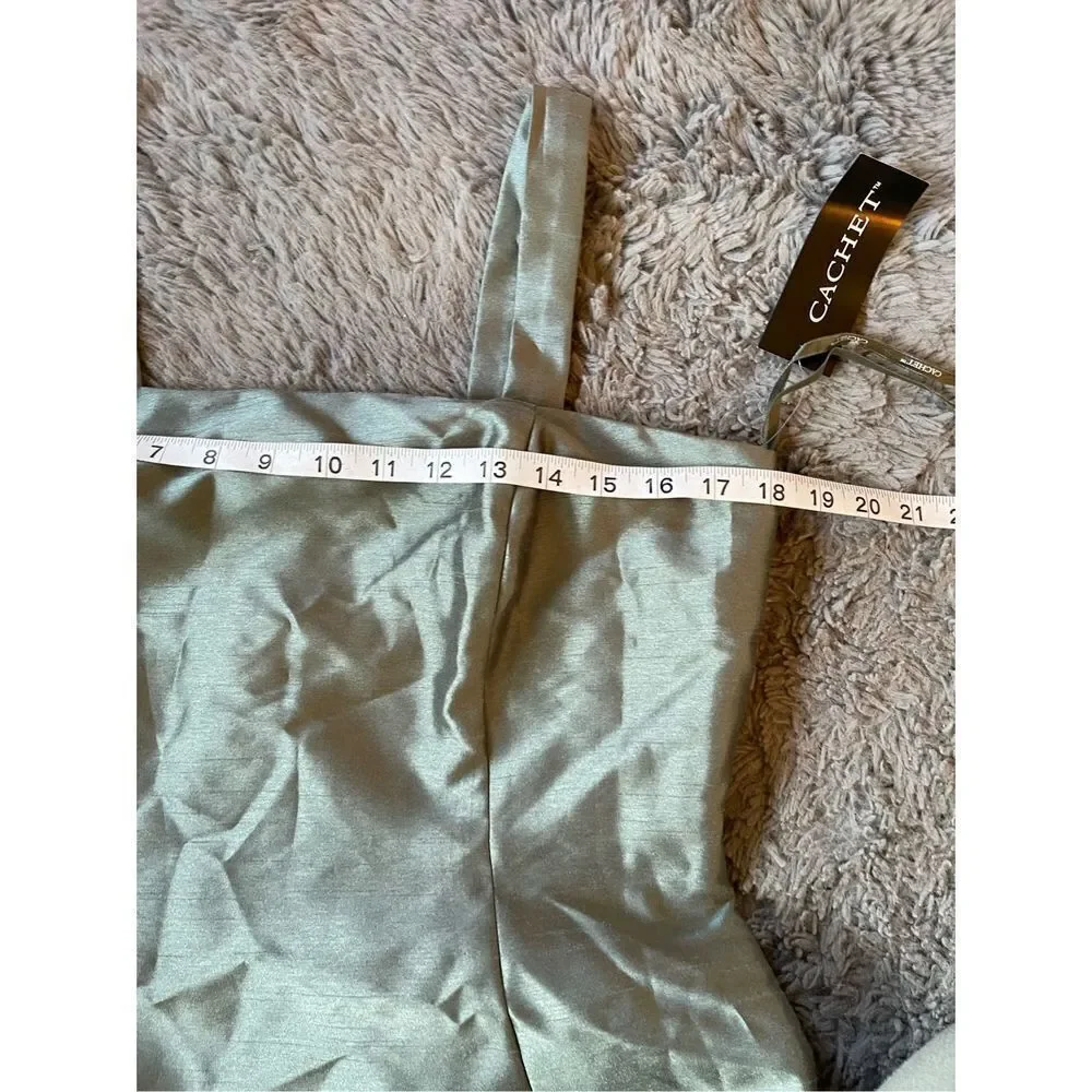 NWT Vintage cachet‎ set embellished jacket and square neck dress 10